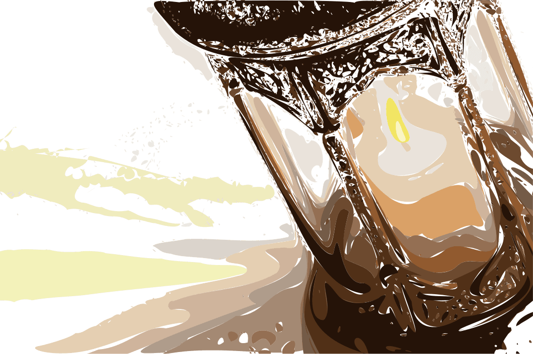 Image of lantern from above.